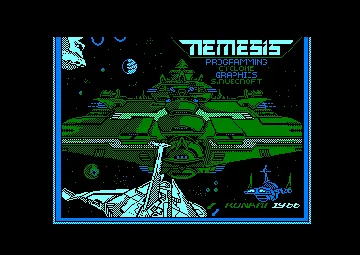 Nemesis (UK) (1987) (Trainer) screen shot title